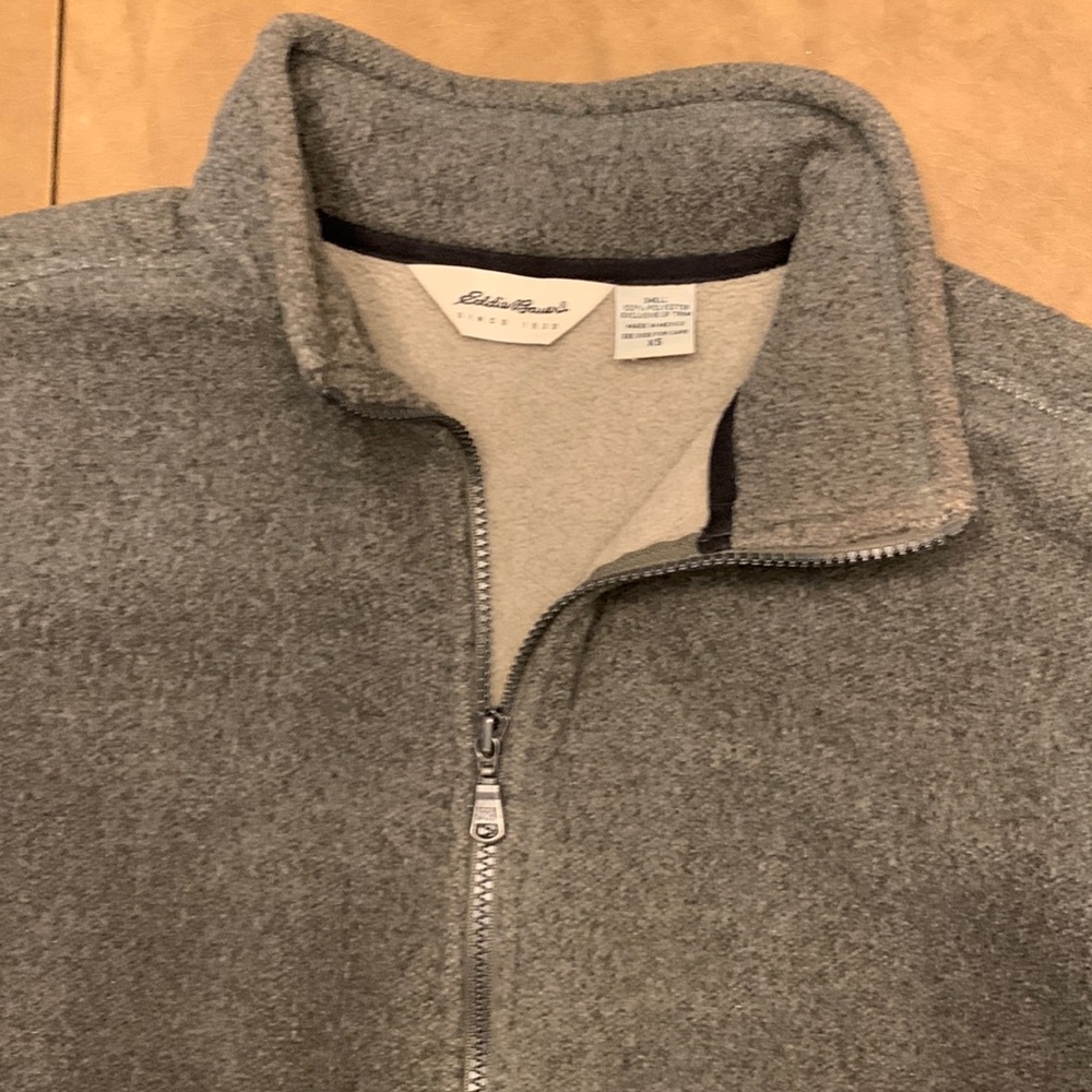 Eddie Bauer zip Up fleece